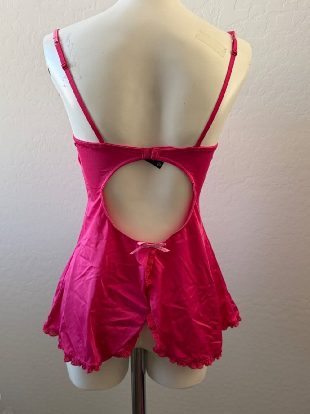 Y2K Victoria's Secret Sexy Little Things Pink Nighty sz 36C (G338) - Picture 3 of 6